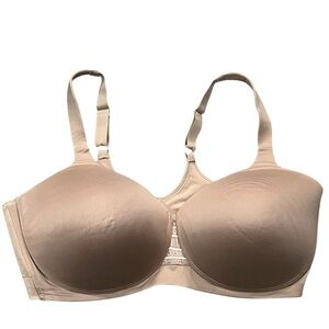 Vanity Fair 44DD Nude Beyond Comfort Full Figure Wirefree Bra NWT